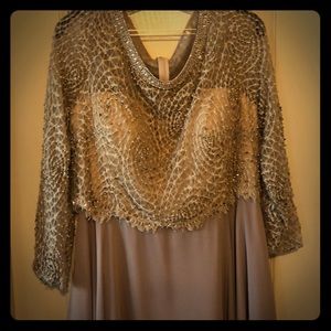 Mother of the bride dress.